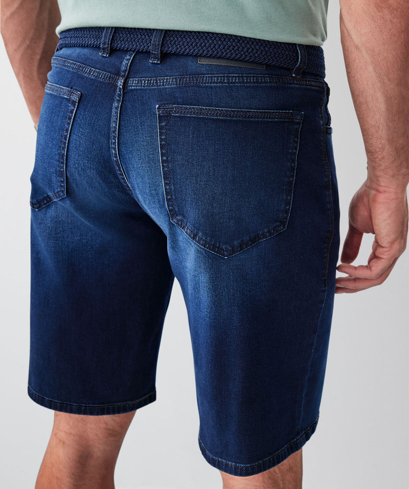 Denim Shorts - Indigo-GAZMAN
