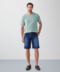 Denim Shorts - Indigo-GAZMAN