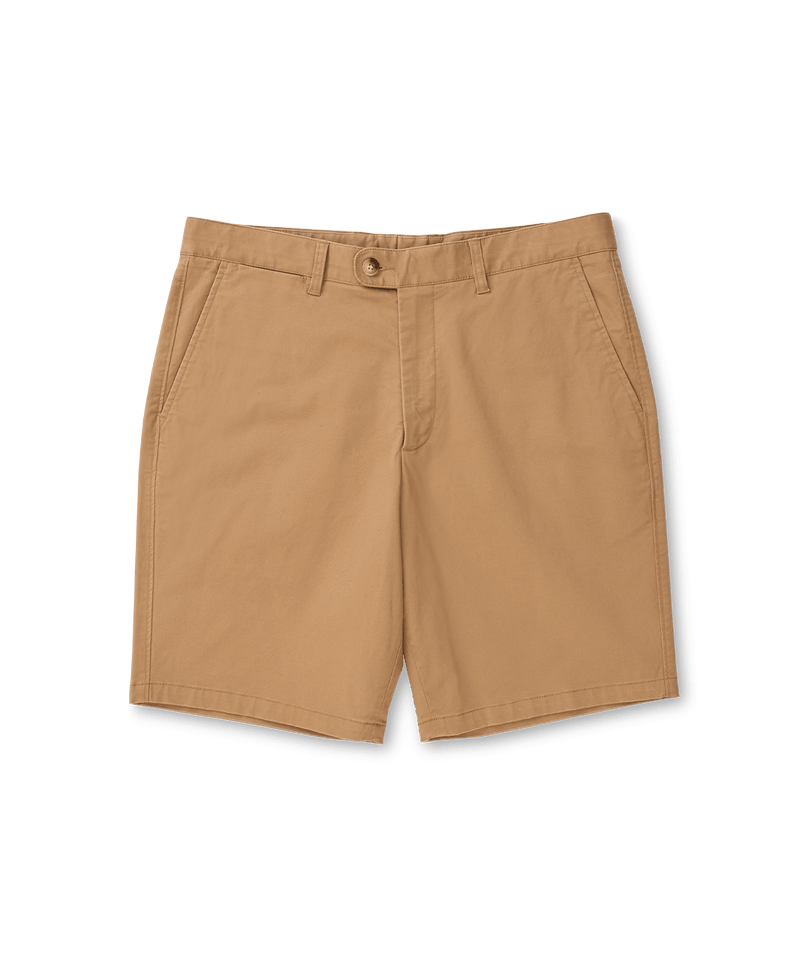 Comfort Twill Shorts - Tobacco-GAZMAN