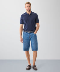 Denim Shorts - Indigo-GAZMAN