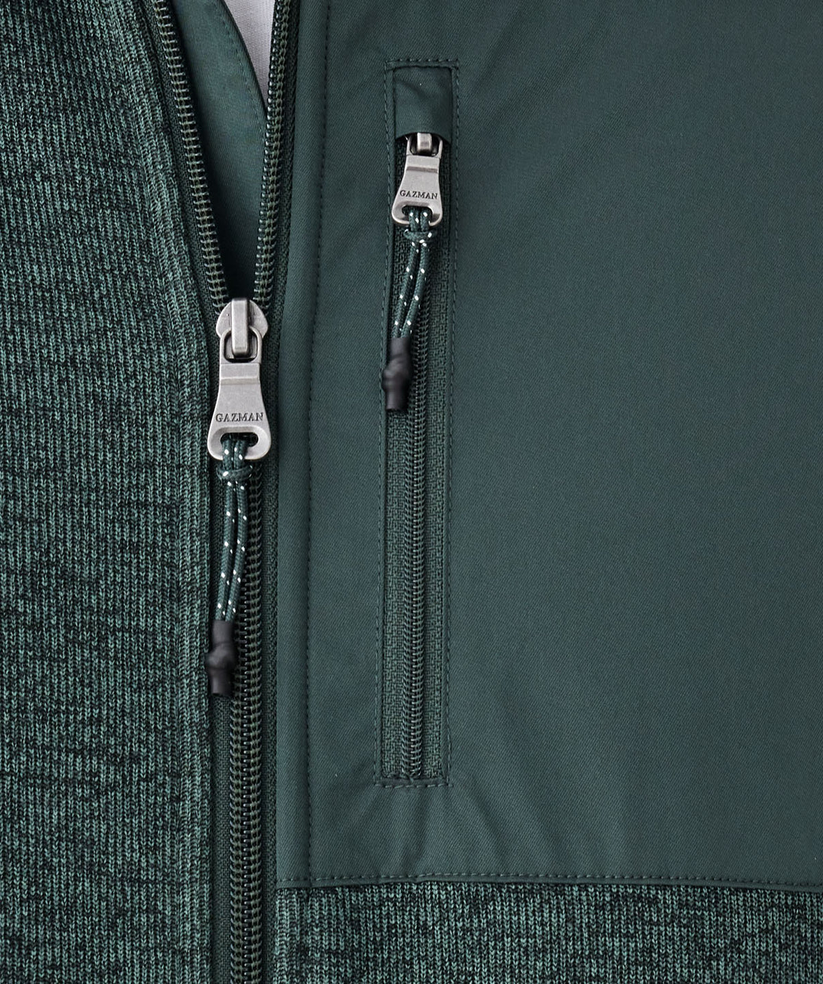 GAZFLEX Zip Through Sweat - Forest-GAZMAN