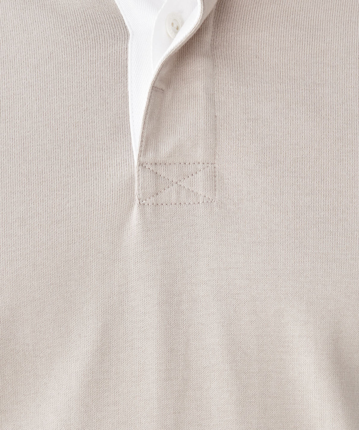Plain Rugby Jumper - Taupe-GAZMAN