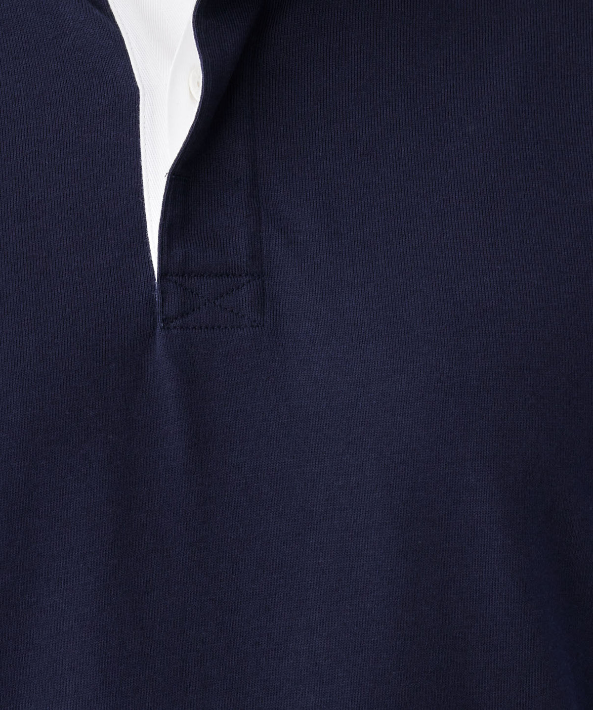 Plain Rugby Jumper - Navy-GAZMAN
