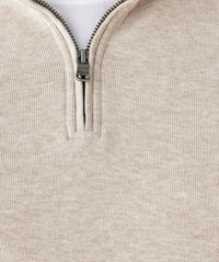 Half Zip Sweat - Sand-GAZMAN
