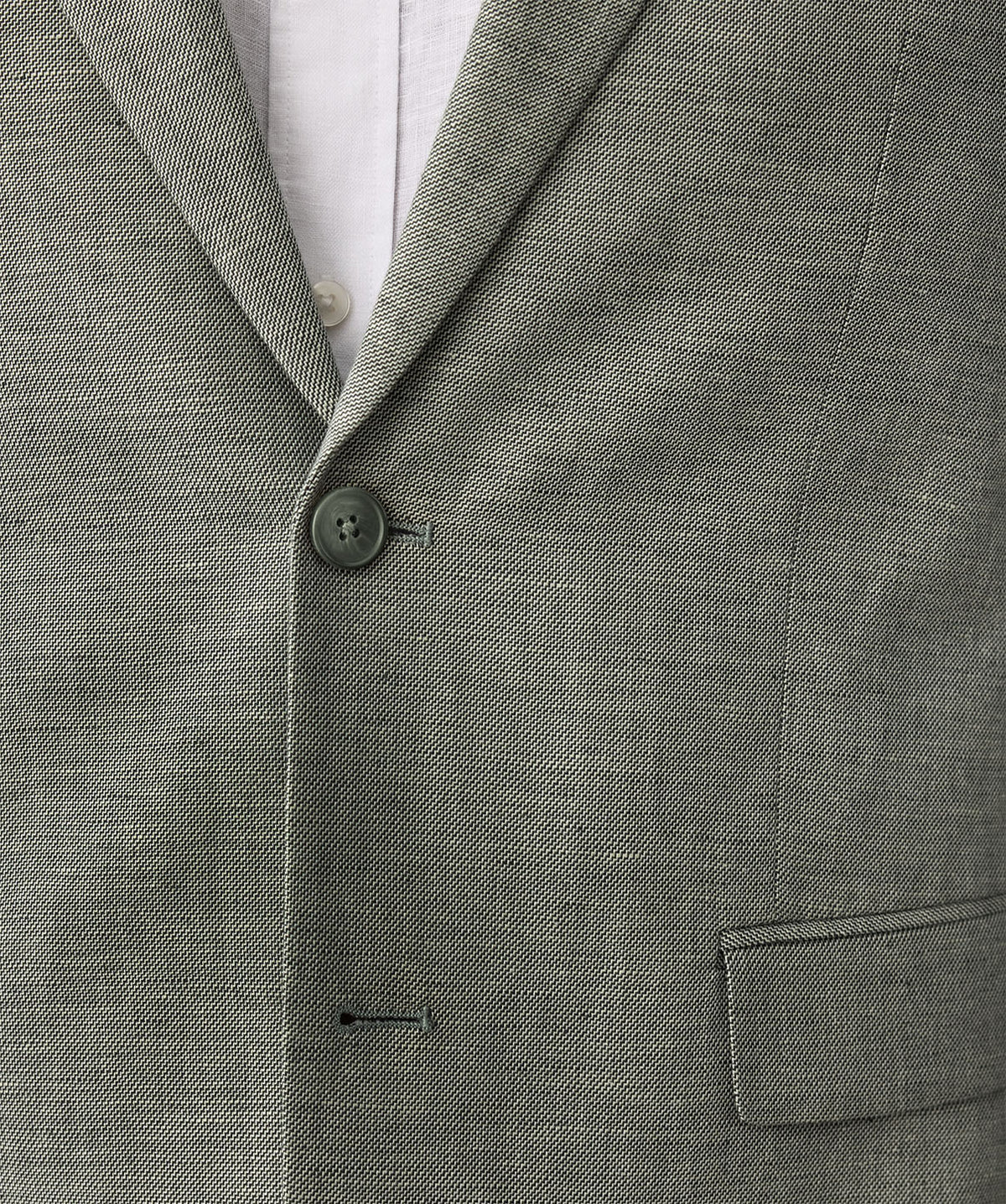 Linen Blend Sportscoat - Dark Forest-GAZMAN