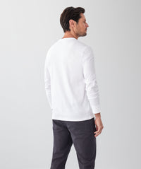 Long Sleeve T-Shirt - White-GAZMAN