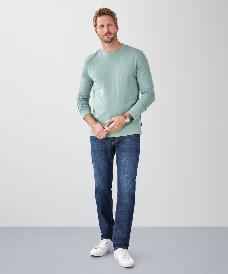Long Sleeve T-Shirt - Sage-GAZMAN