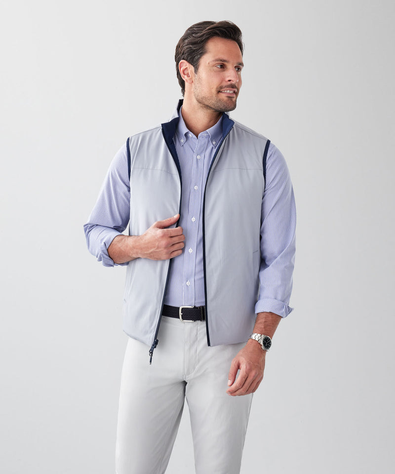 GAZFLEX Reversible Vest - Navy-GAZMAN