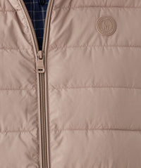 Lightweight Puffer Vest - Taupe-GAZMAN