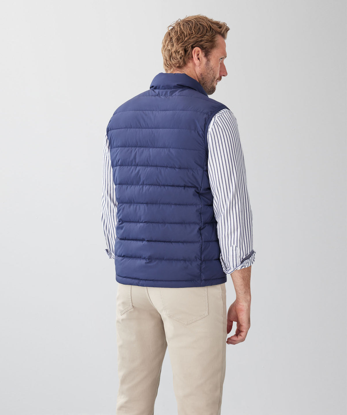 Lightweight Puffer Vest - Navy-GAZMAN