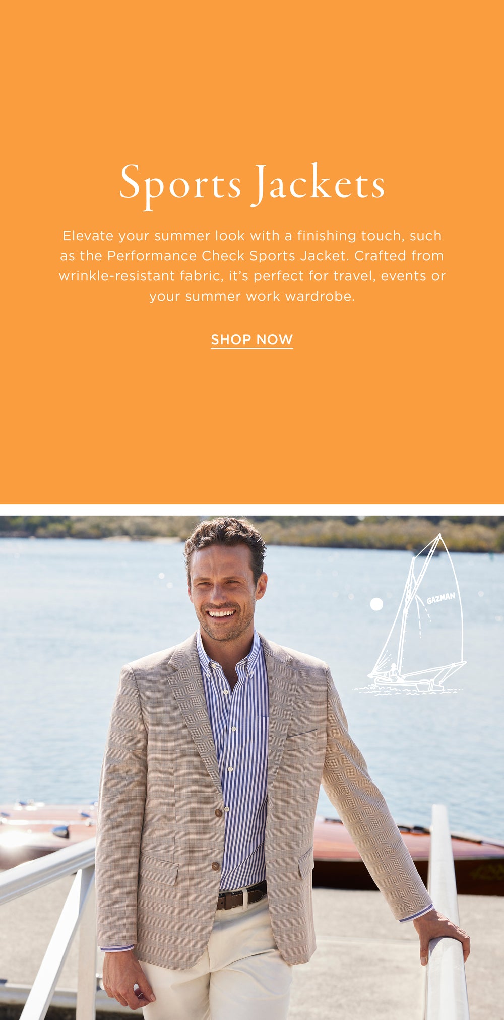 Men's Summer Blazers & Sports Jackets