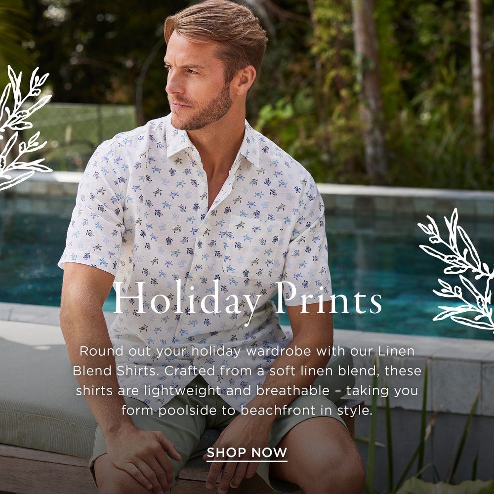 Men's Linen Blend Shirts