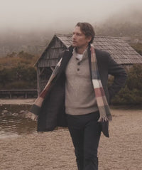 Collins Overcoat - Charcoal