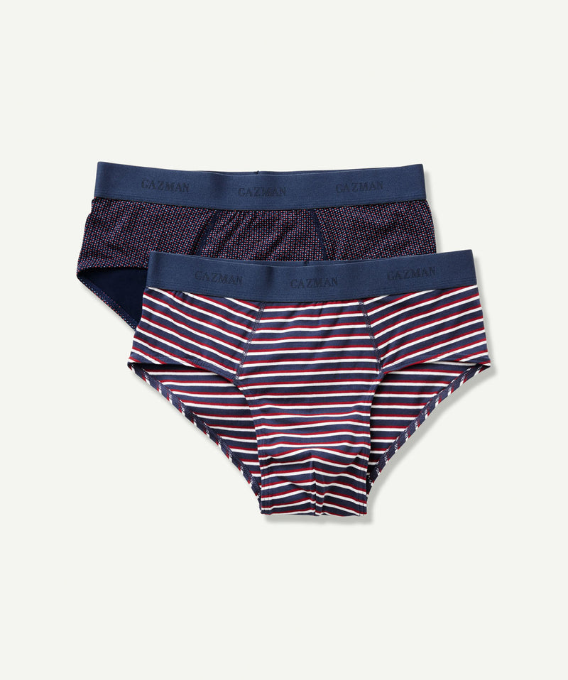 2 Pack Mixed Trunks - Assorted-GAZMAN