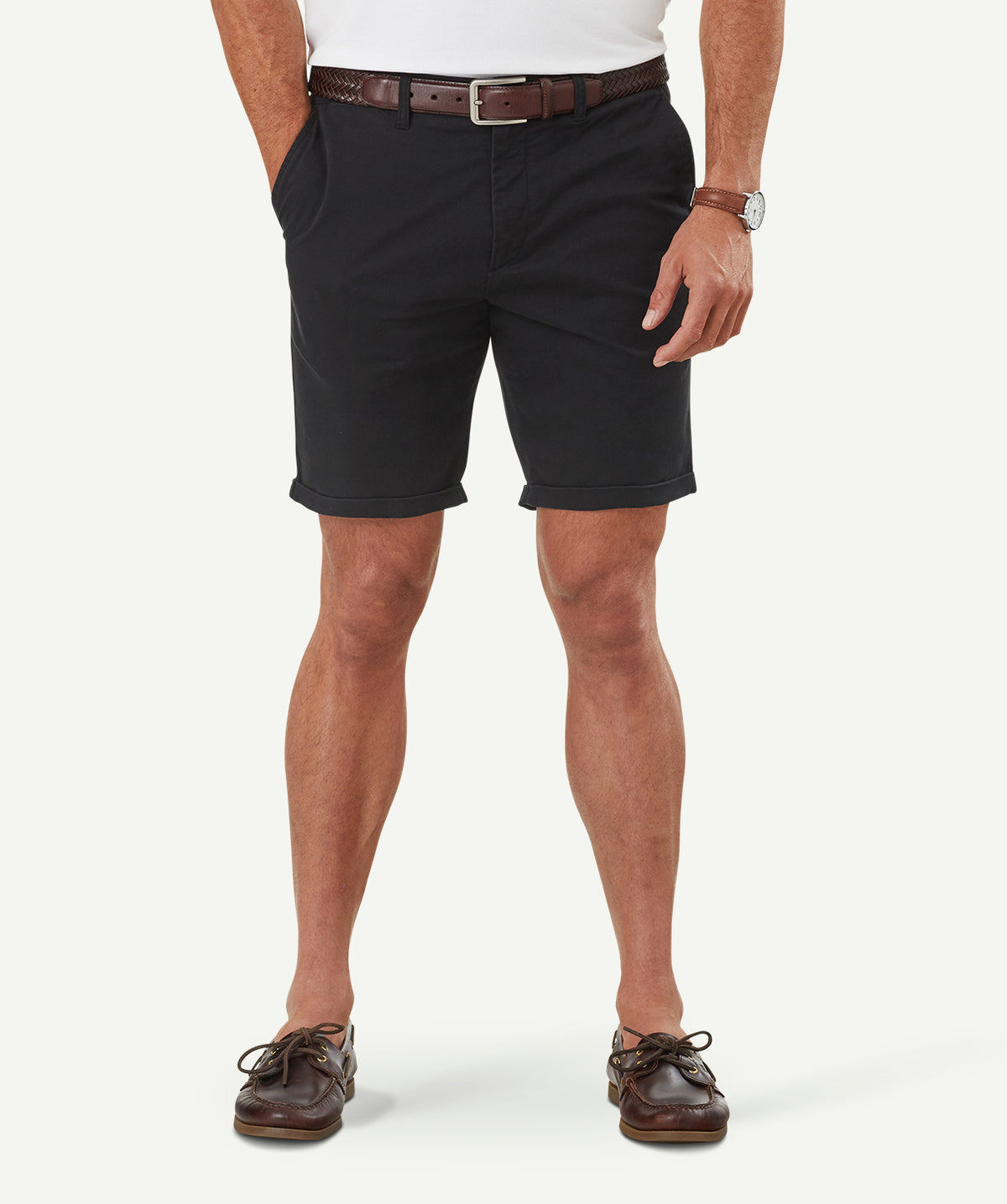 Modern Club Shorts - Black-GAZMAN-1
