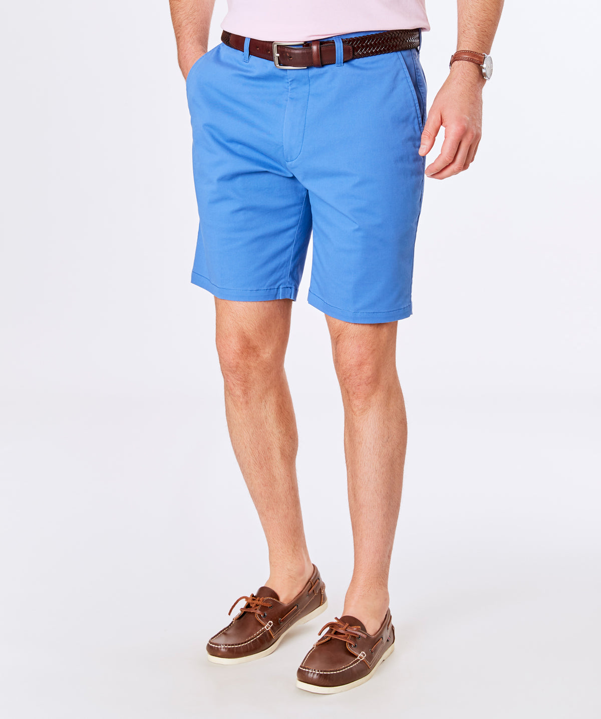 Comfort Twill Shorts - Cobalt-GAZMAN-1