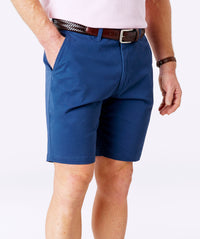 Comfort Twill Shorts - Indigo-GAZMAN-1