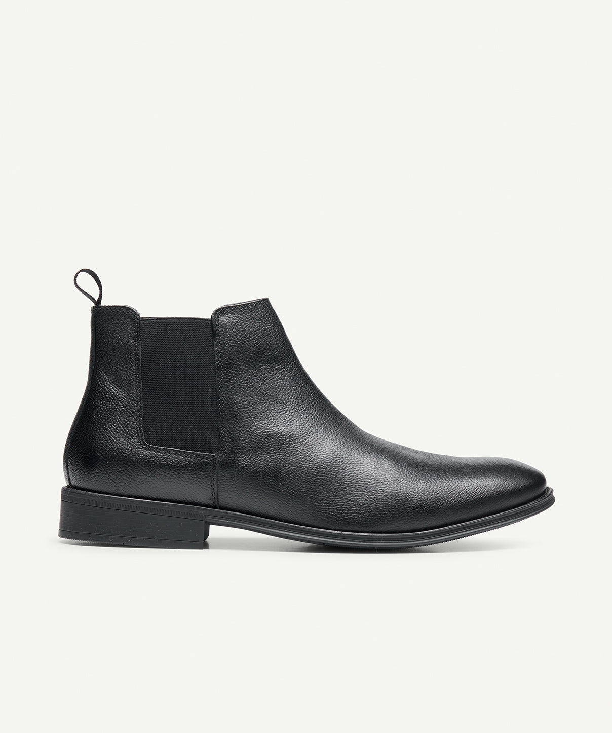 GAZMAN Leather Chelsea Boot - Black - Shoes - GAZMAN