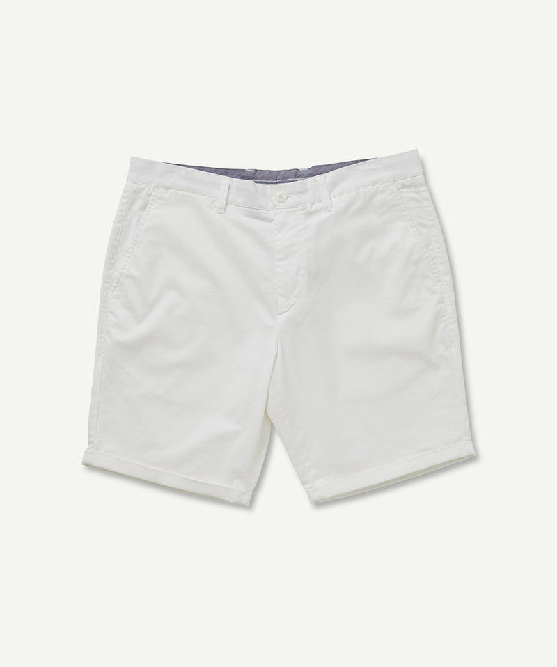 Modern Club Shorts - White-GAZMAN-2