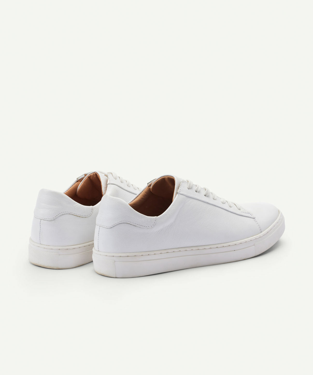 GAZMAN Leather Sneaker - White - Shoes - GAZMAN