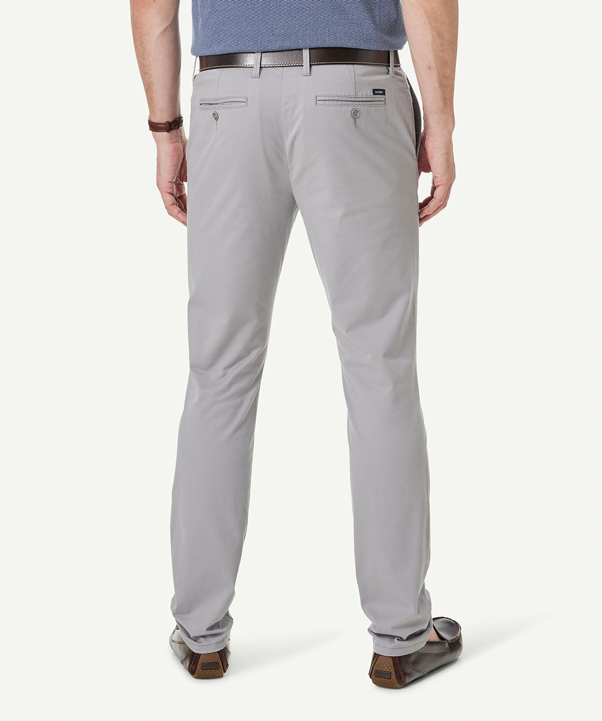 Modern Chino Pants - Grey - Casual Pants - GAZMAN