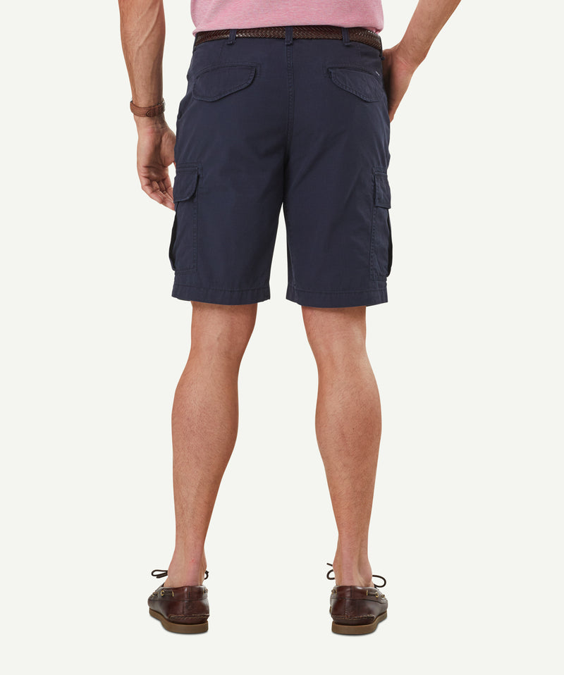Weekend Ripstop Cargo Shorts - Navy-GAZMAN-3