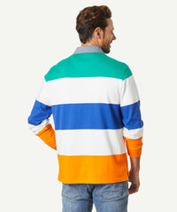 Statement Rugby Jumper - Multi Stripe-GAZMAN-3