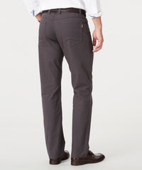 Stretch Dobby 5 Pocket Pants - Grey Mix-GAZMAN-3