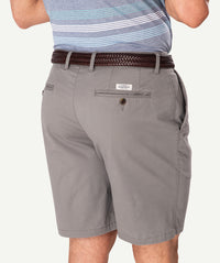 Comfort Twill Shorts - Cement-GAZMAN-4