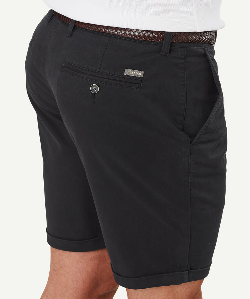 Modern Club Shorts - Black-GAZMAN-5