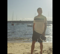 Engineered Stripe T-shirt - White