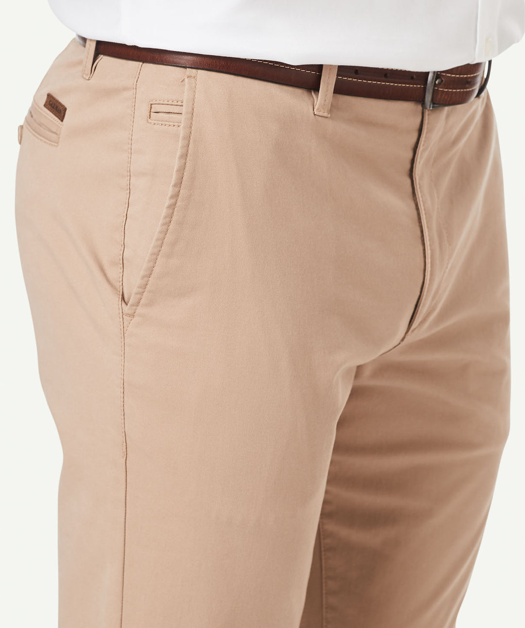 Modern Chino Pants - Sand - Casual Pants - GAZMAN