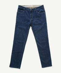 Straight Stretch Jeans - Dark Indigo-GAZMAN-2