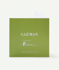 PCFA Greeting Card - Green-GAZMAN