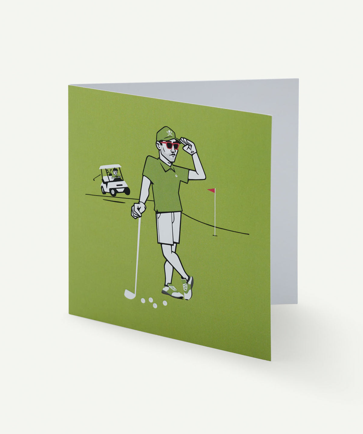 PCFA Greeting Card - Green-GAZMAN