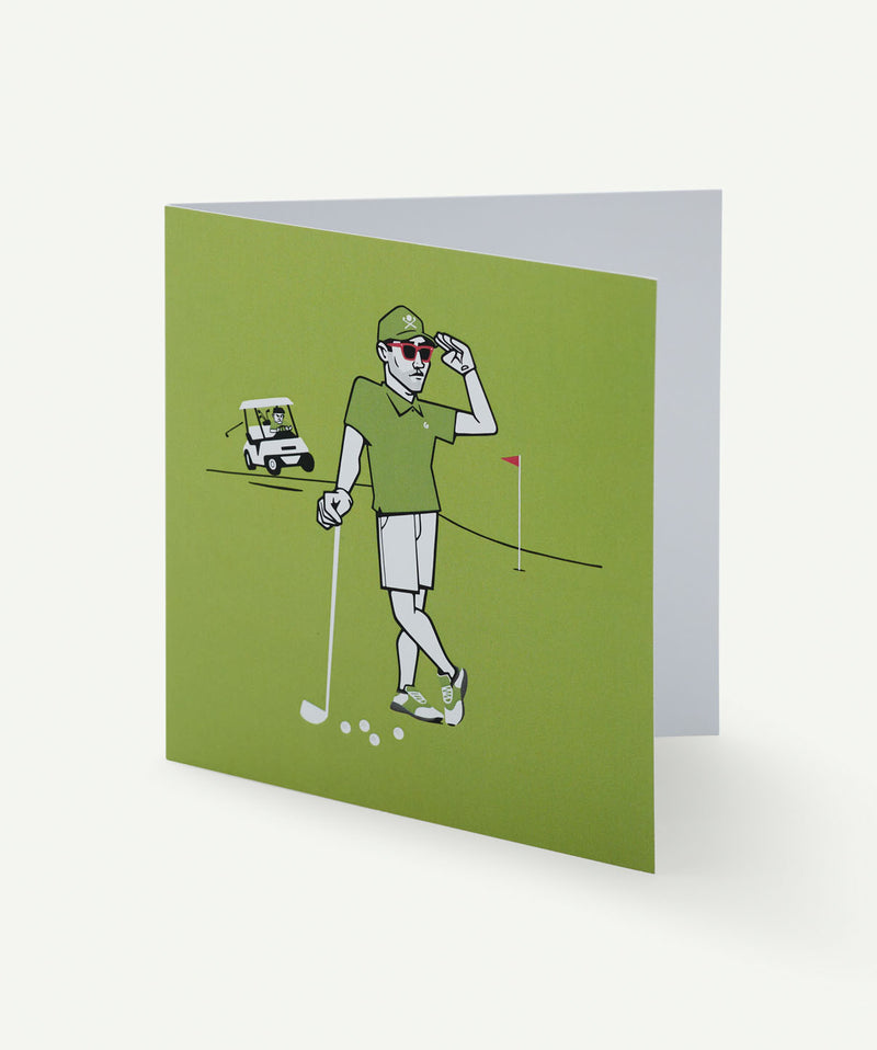 PCFA Greeting Card - Green-GAZMAN