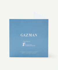 PCFA Greeting Card - Blue-GAZMAN
