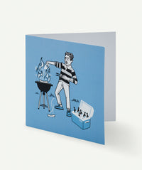 PCFA Greeting Card - Blue-GAZMAN