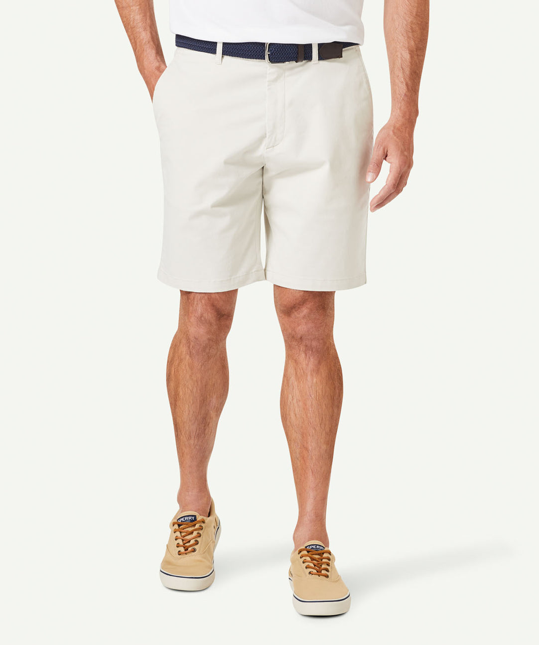 Comfort Twill Shorts - Stone - Shorts - GAZMAN