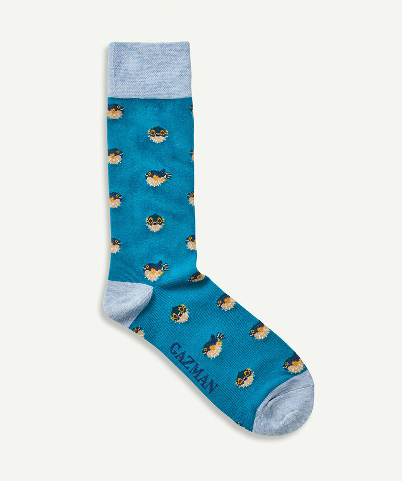 Non Tight Cushion Dot Sock - Menthol-GAZMAN-3