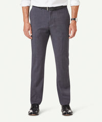 Wool Blend Trousers - Charcal-GAZMAN-1