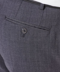 Wool Blend Trousers - Charcal-GAZMAN-5